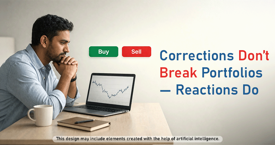 Corrections Don't Break Portfolios, Reactions Do
